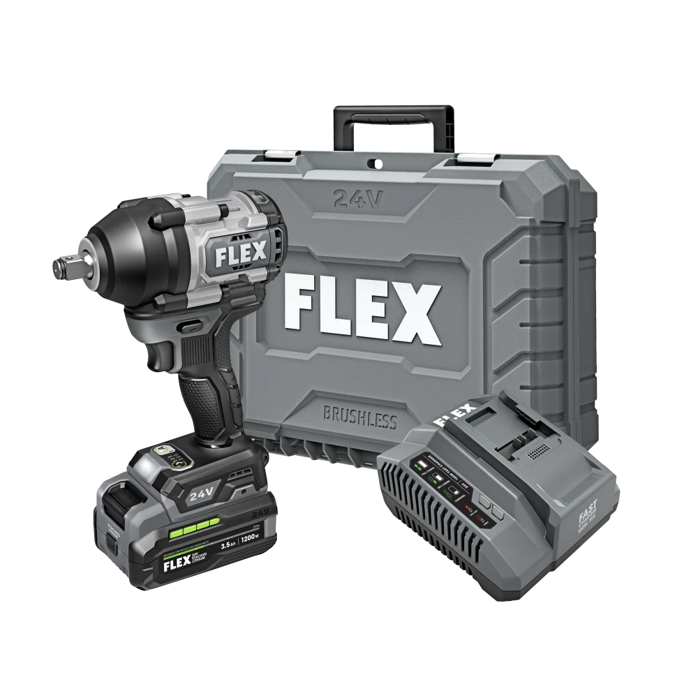 Healthy FLEX 1 2 Mid-Torque Impact Wrench Stacked Lithium Kit Detailed
