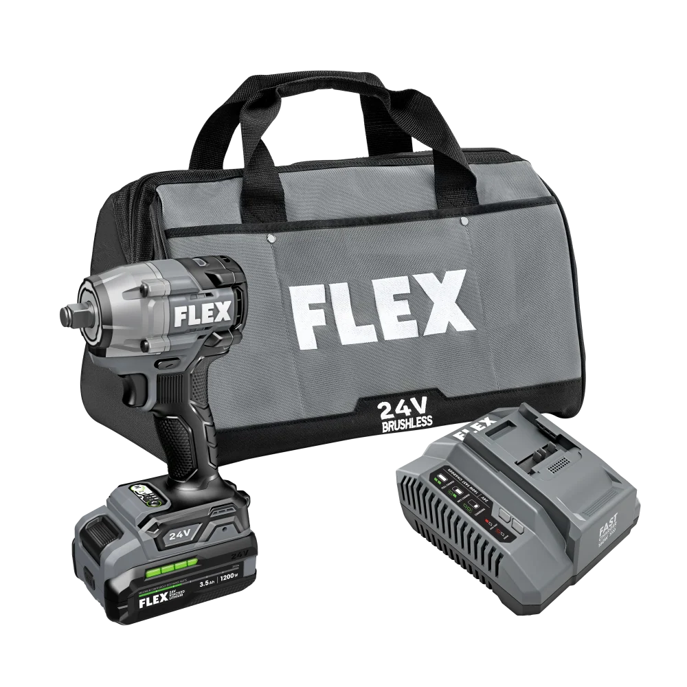Safe FLEX 1 2 Compact Impact Wrench Stacked Lithium Kit Luxury