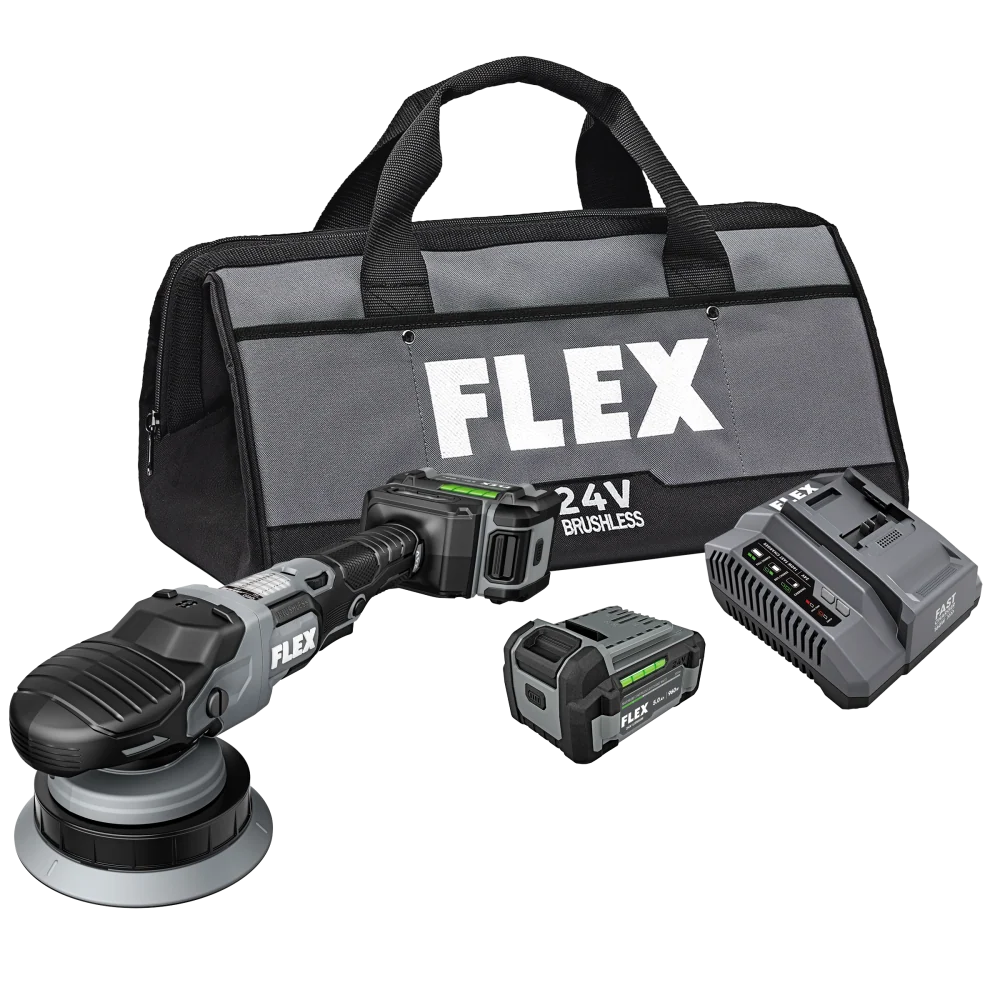 First-Class FLEX Gear-Driven Orbital Polisher Kit Eco-Friendly