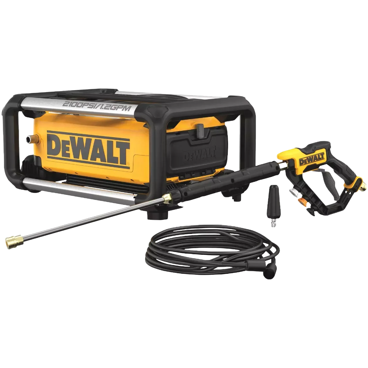 Excellent DEWALT 2100 psi 1.2 GPM Cold Water Compact Electric Jobsite Pressure Washer Elite
