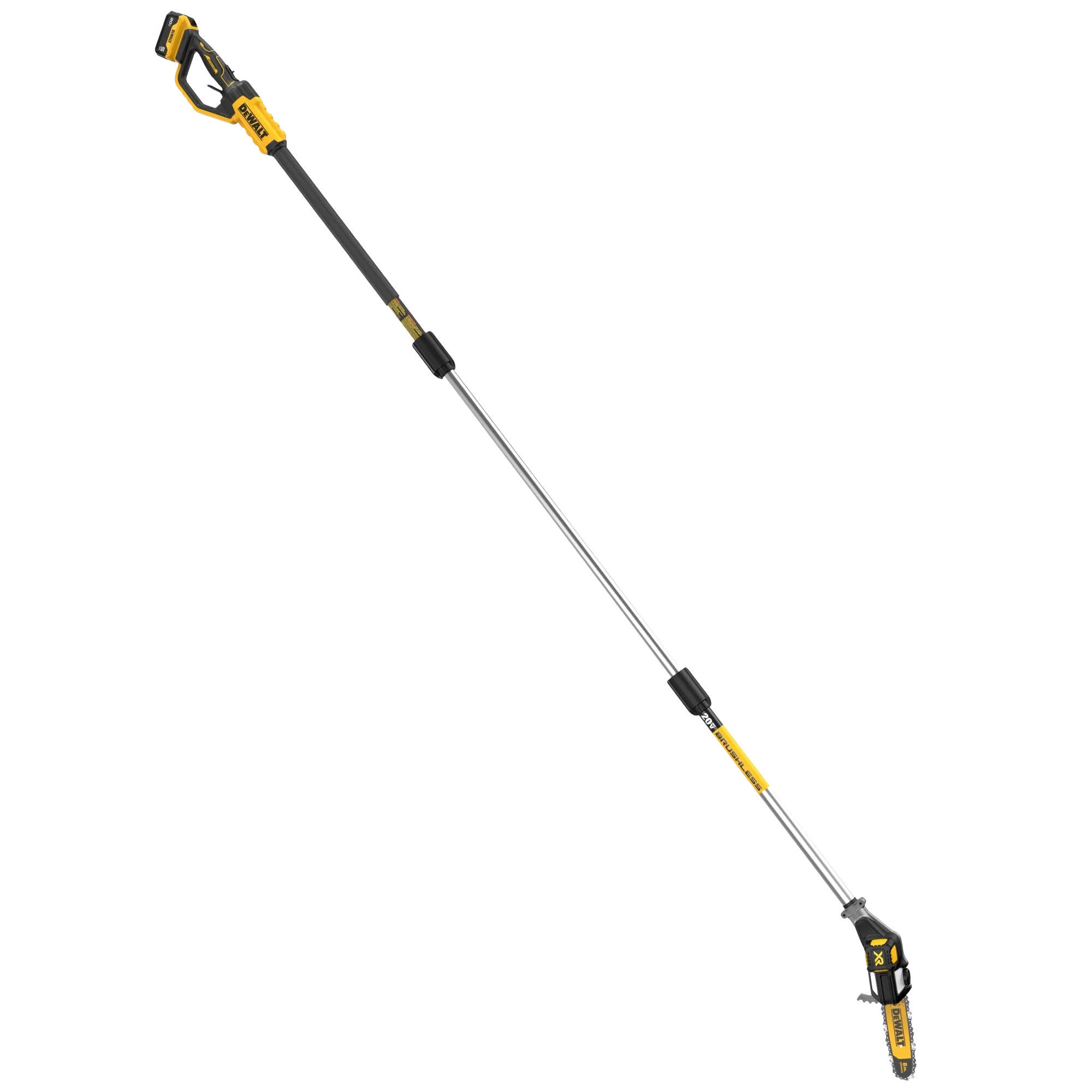 High-Performance DEWALT® 20V MAX XR® Brushless Cordless Pole Saw Tool Only Clean