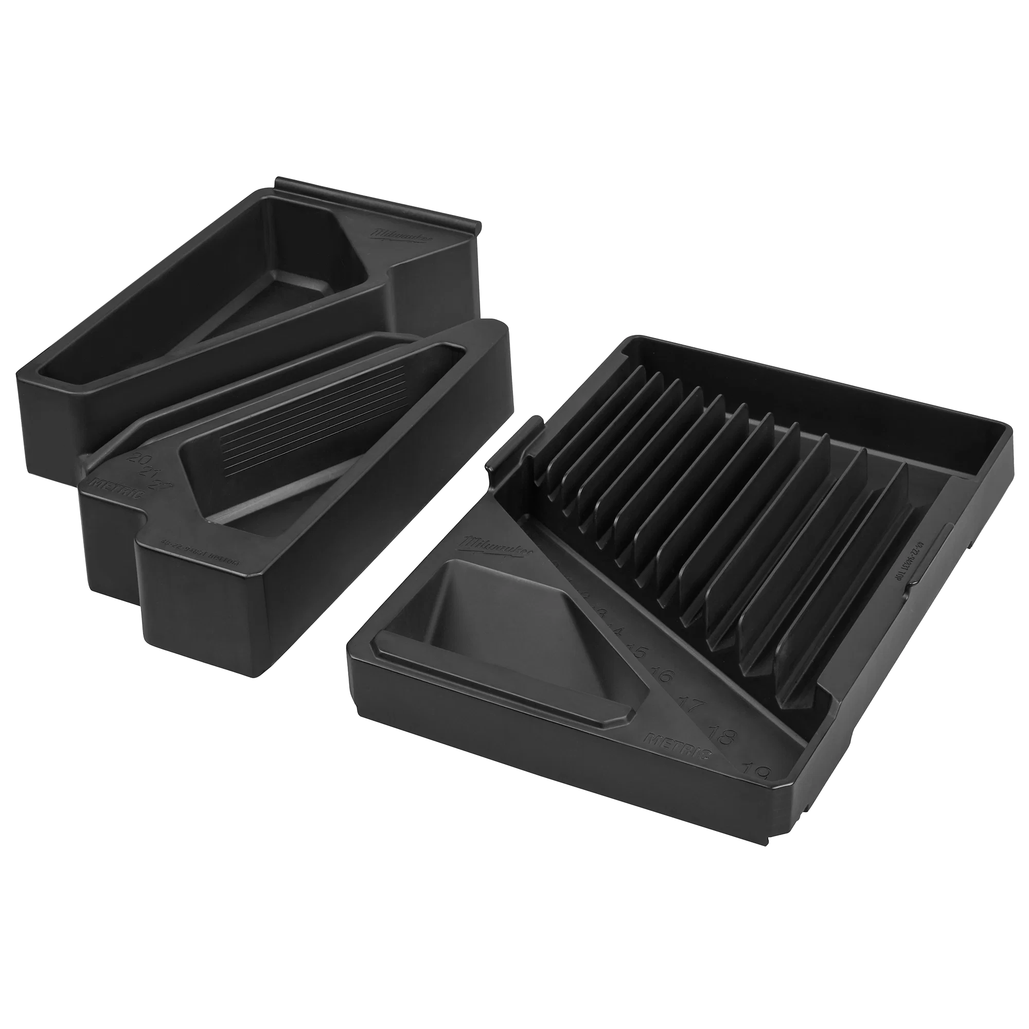 Modern Milwaukee 15pc Metric Combination Wrench Trays High-Performance