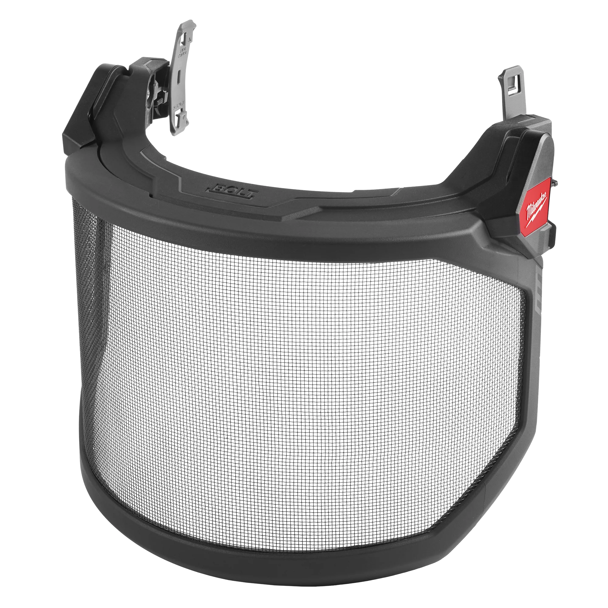 Consistent Milwaukee BOLT™ Full Face Shield – Metal Mesh Compatible with Milwaukee® Safety Helmets Hard Hats Traditional