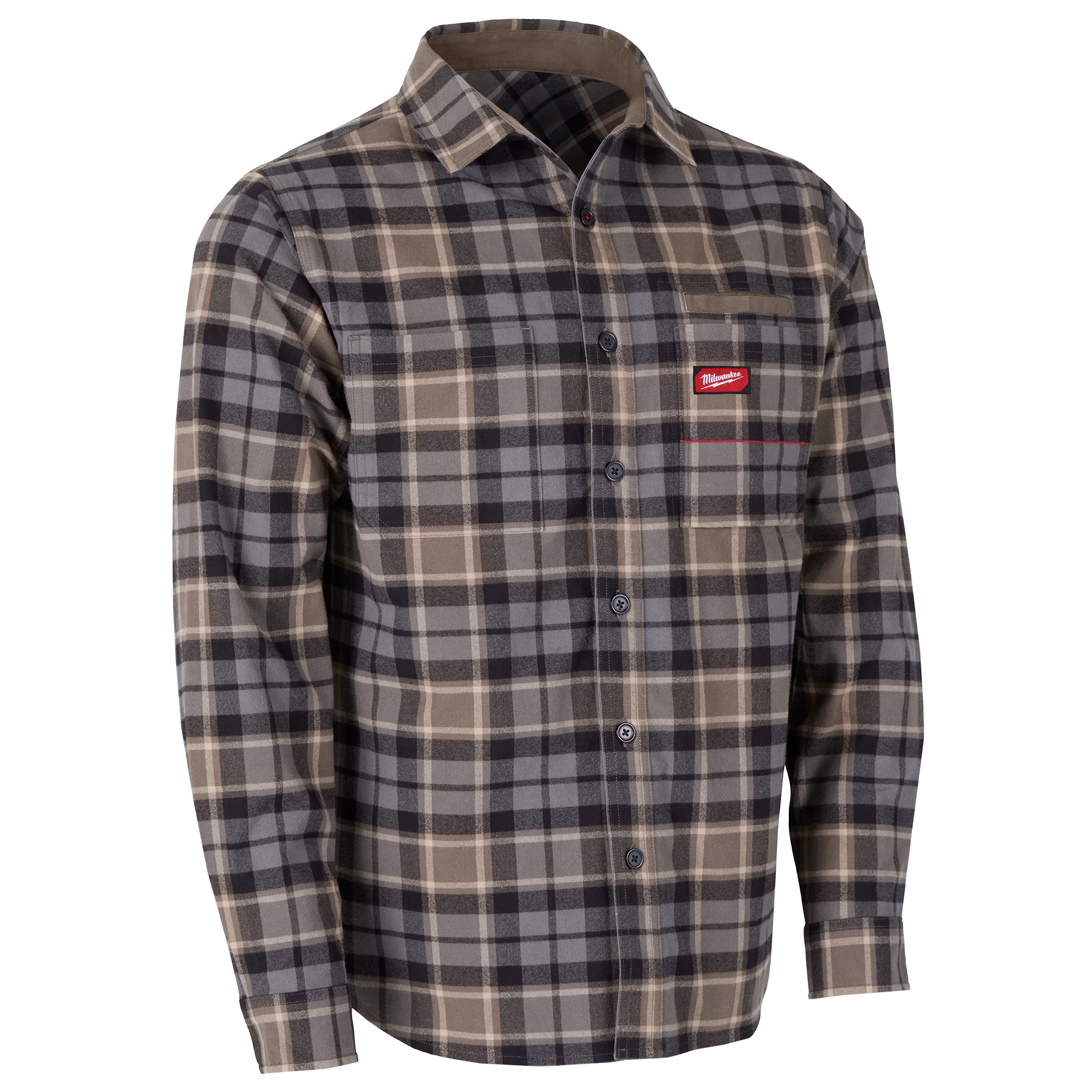 Durable Milwaukee GRIDIRON™ Flannel Shirt – Large Advanced