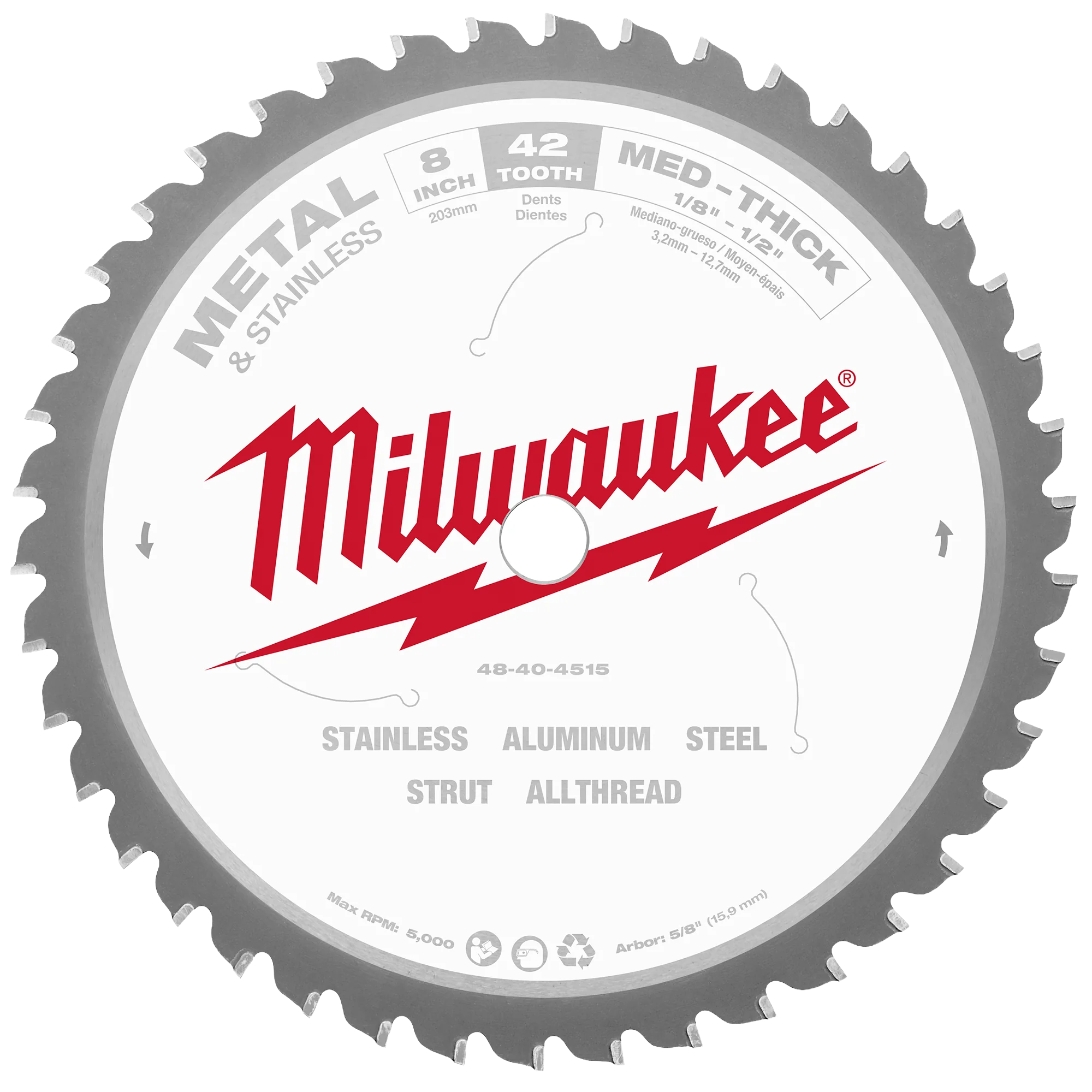 Versatile Milwaukee 8 Metal Stainless Cutting Circular Saw Blade Fashionable