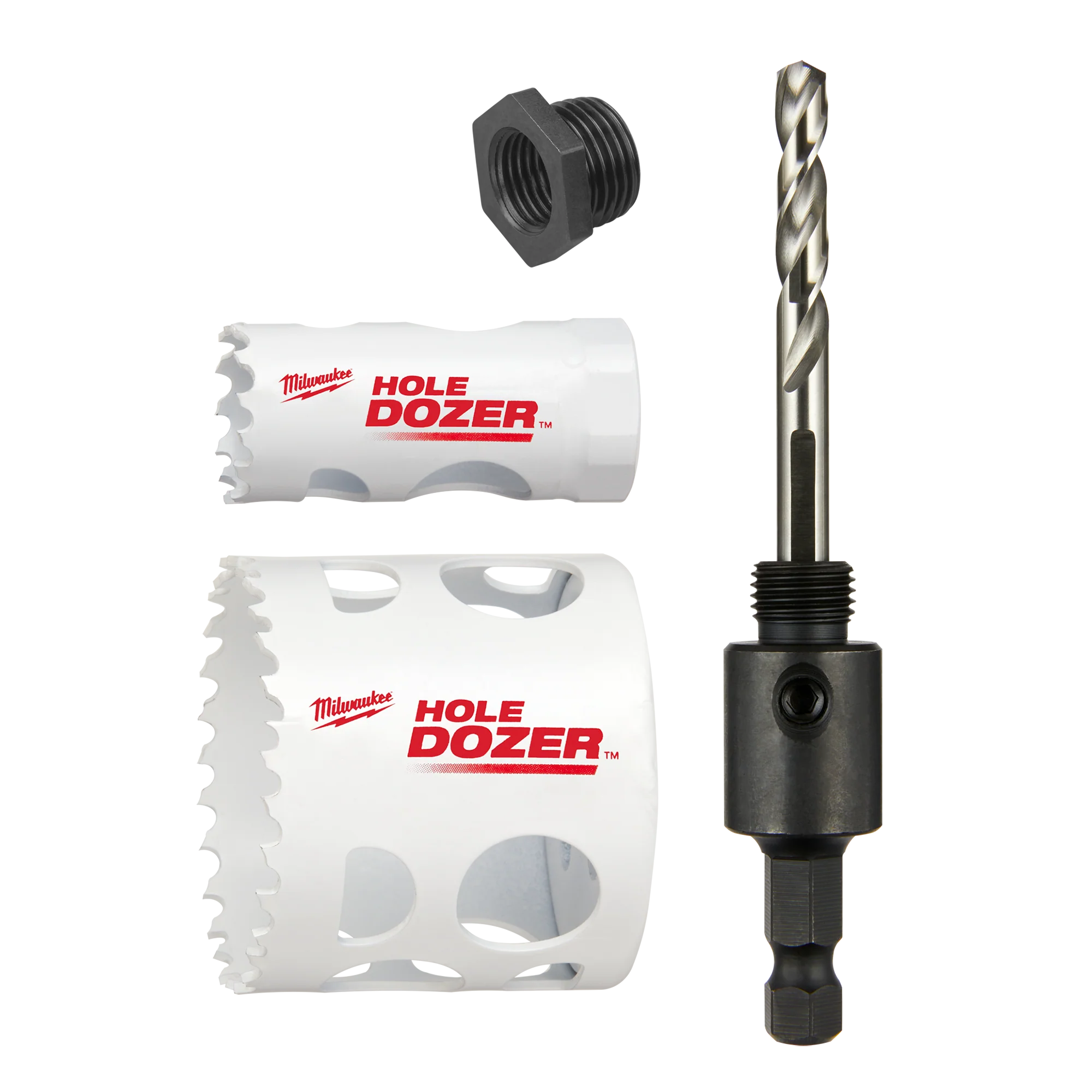 Long-Lasting Milwaukee HOLE DOZER™ Door Lock Hole Saw Kit Classic