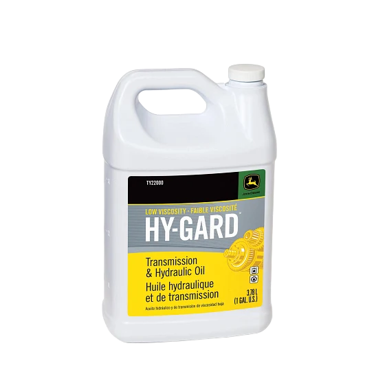 Expertly Made John Deere TY22000 Transmission and Hydraulic Oil Low Viscosity Hy-Gard™ 1 Gallon 12-Pack Easy-to-Use