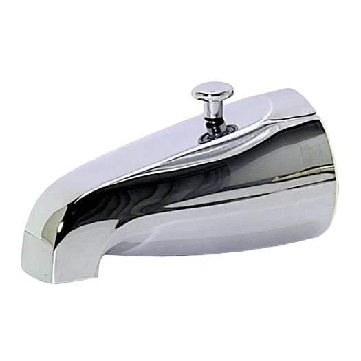 Official Do it 5-1 2 Chrome-Plated Zinc Bathtub Spout with Diverter Recyclable