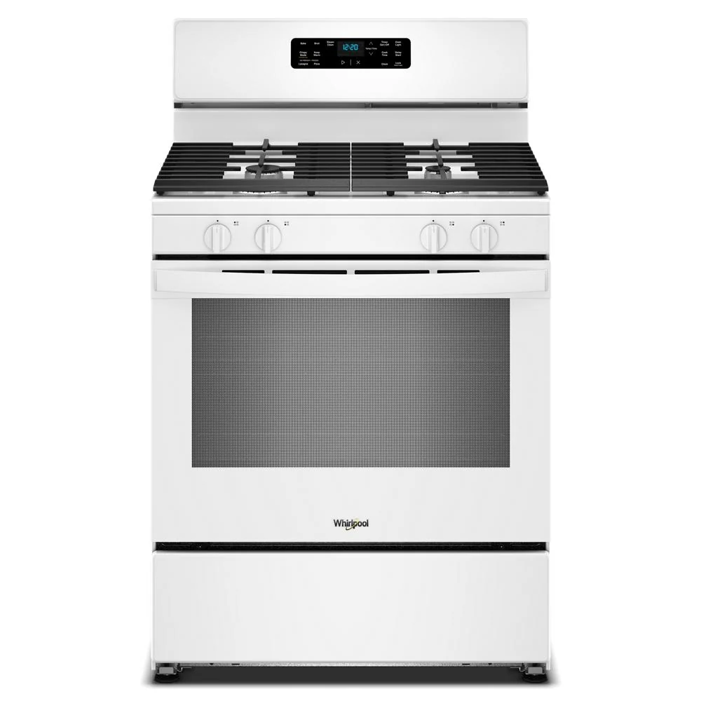 Dependable 30-inch Gas Range with Crispy Mode and Dishwasher Safe Grates Modern