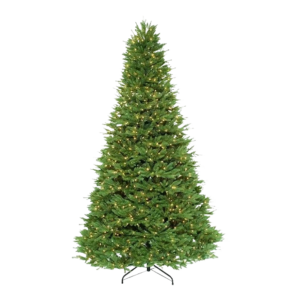 Fine Crafted Aspen Green Spruce Clear SmartLit Incandescent Christmas Tree 7.5 ft. Fine