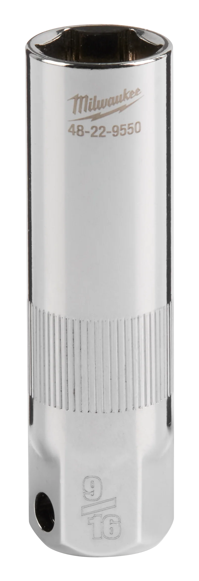 Smooth Milwaukee 3 8 Drive 9 16 Spark Plug Socket Solid