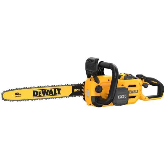 Detailed DEWALT 60V MAX 18 in. Cordless Chainsaw Kit Secure