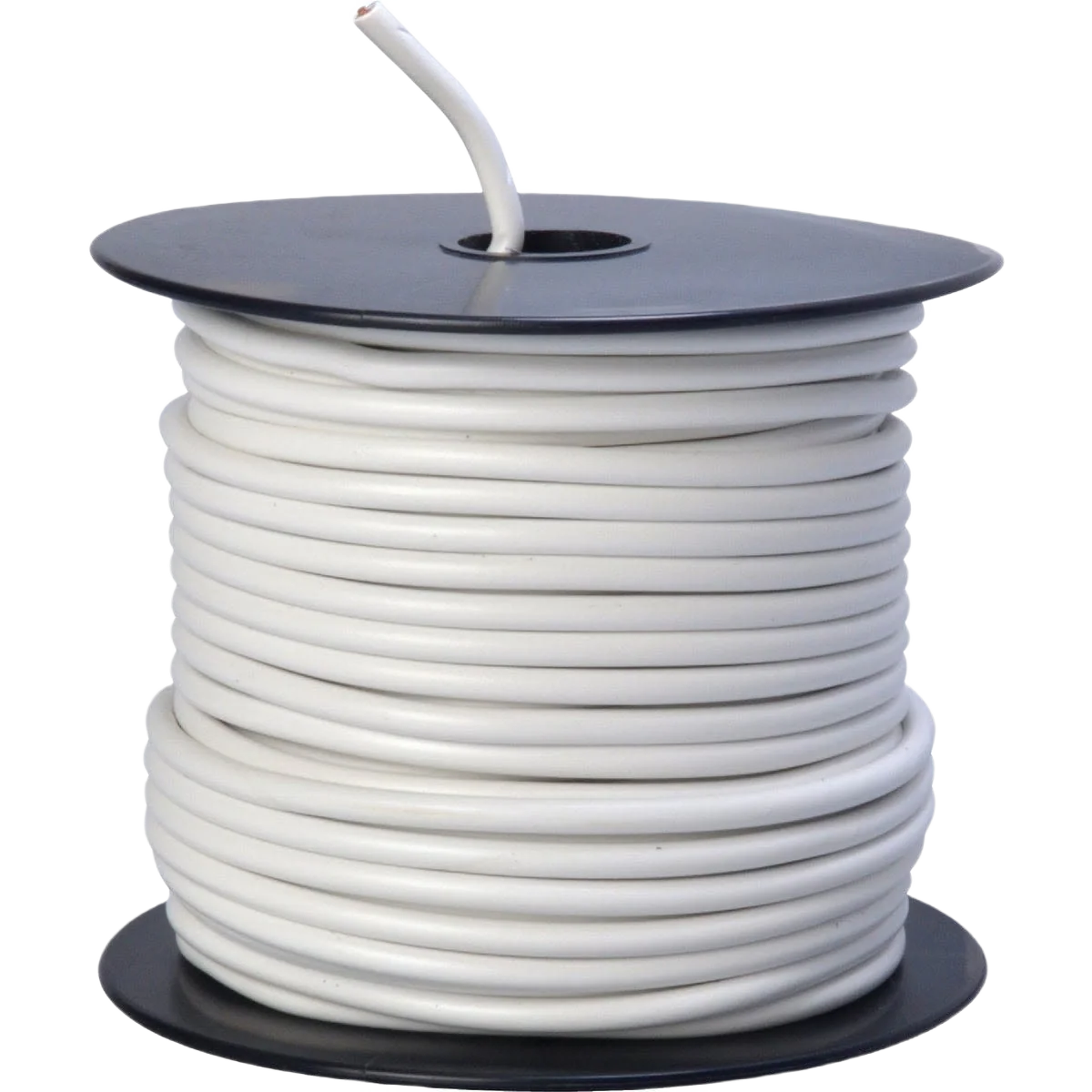 Relaxed Road Power 100 ft. White 12-Gauge PVC-Coated Primary Wire Responsible