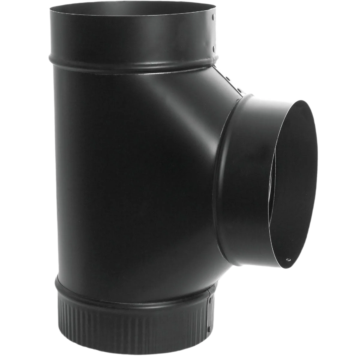 Reliable Imperial 7 In. 24 Gauge Black Tee Joint Sustainable