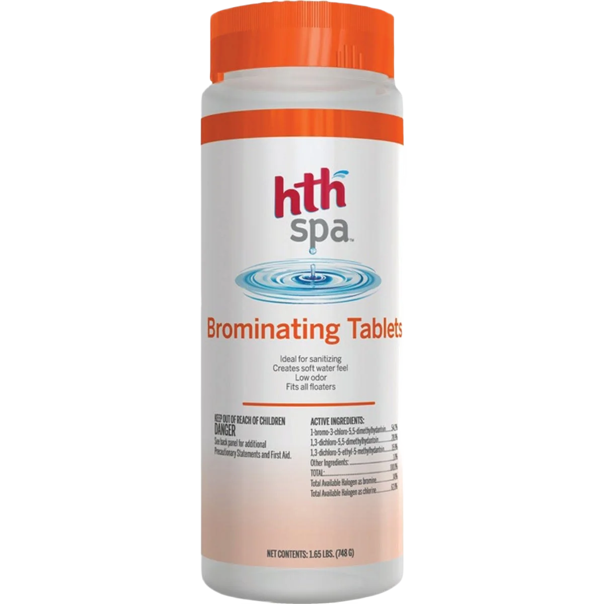 Reusable HTH Spa Bromine Tablets 1.65 lb. Modern