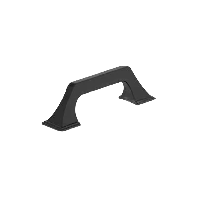 Superior Amerock Exceed 3 Center-to-Center Matte Black Cabinet Pull Flexible
