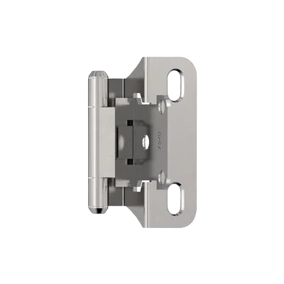 Exclusive Amerock 1 4 Overlay Self-Closing Partial Wrap Polished Chrome Cabinet Hinge Reusable