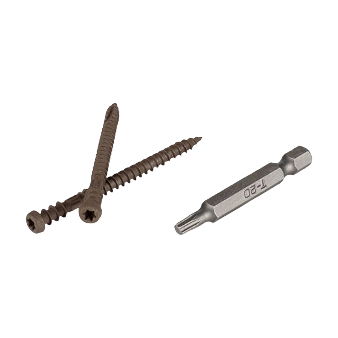 Organic TimberTech Walnut TOPLoc® Screws for PRO® and EDGE® 100 sq. ft. Original