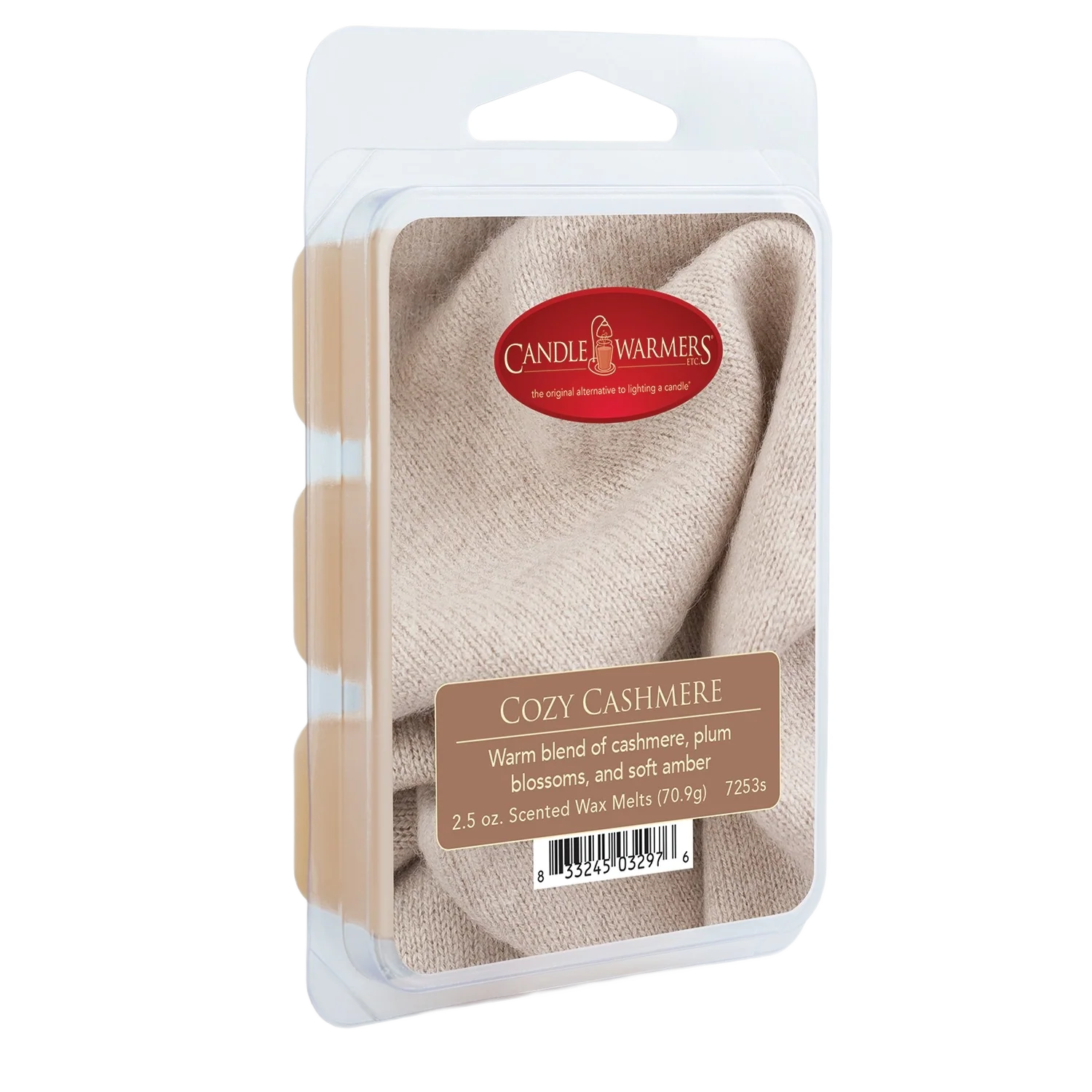 Sustainable Candle Warmers Cozy Cashmere Wax Melts 2.5 oz. Superior
