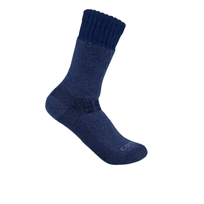 Casual Carhartt Men’s XL Navy Synthetic Wool Boot Socks Functional