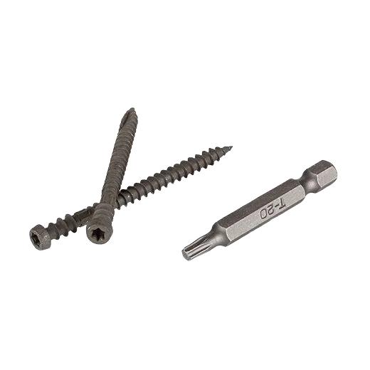 High-Quality TimberTech 2-1 2 Dark Gray TOPLoc Screws For PRO EDGE 100 sq. ft. Functional