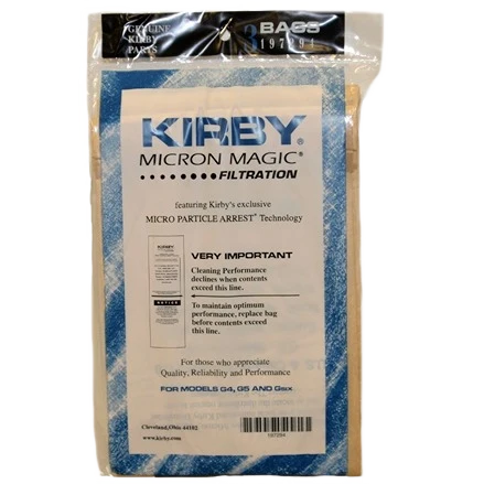Crafted Kirby Micron Vacuum Bag 9-Pack Original Design