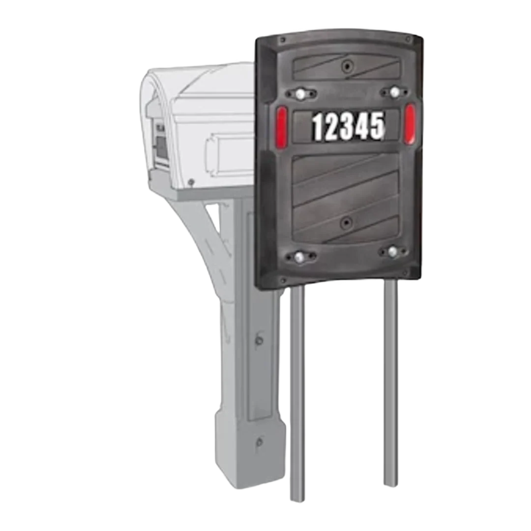 Elegant Simplay3 Single Panel Mailbox Shield Recyclable