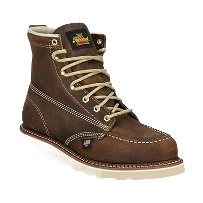 Selected Thorogood American Heritage Trail Crazyhorse Moc Wedge Boots 10.5D Lightweight