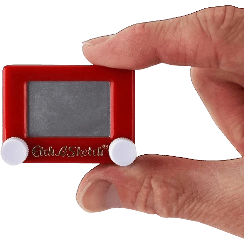 Eco-Friendly World’s Smallest Etch-A-Sketch Outstanding