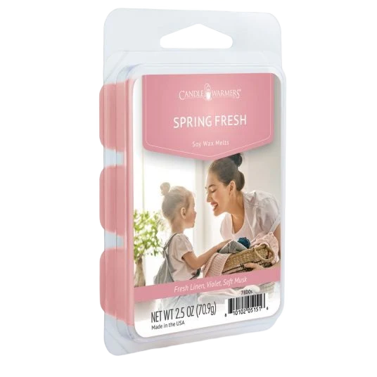 Solid Candle Warmers Spring Fresh Classic Wax Melts 6 Pack High-End
