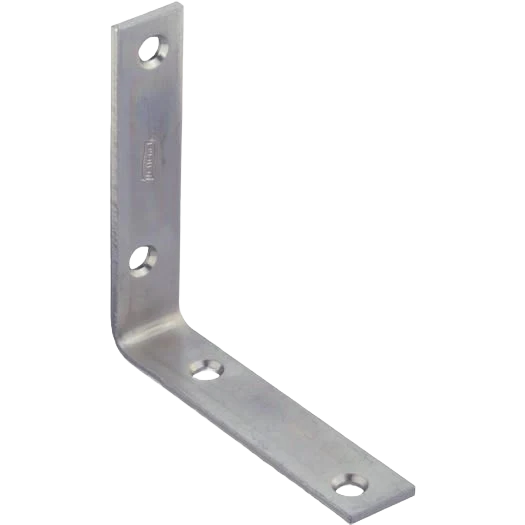 Efficient National Hardware 4 x 7 8 Zinc Corner Brace Fast