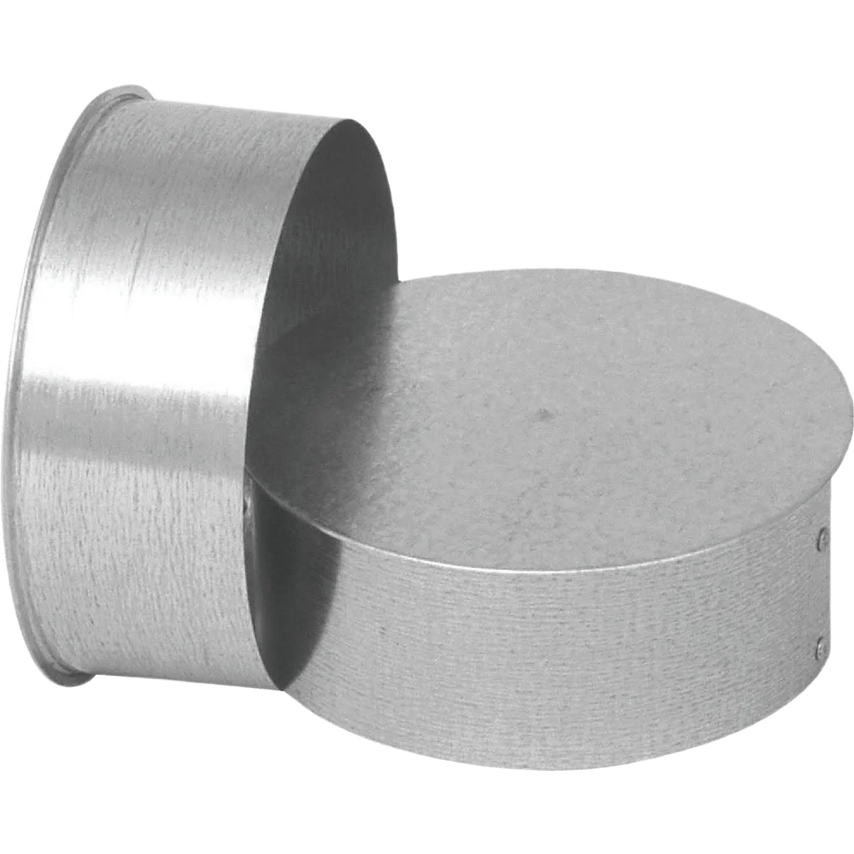 Healthy Imperial 30 Ga. 6 In. Galvanized Tee Cap Plug Selected