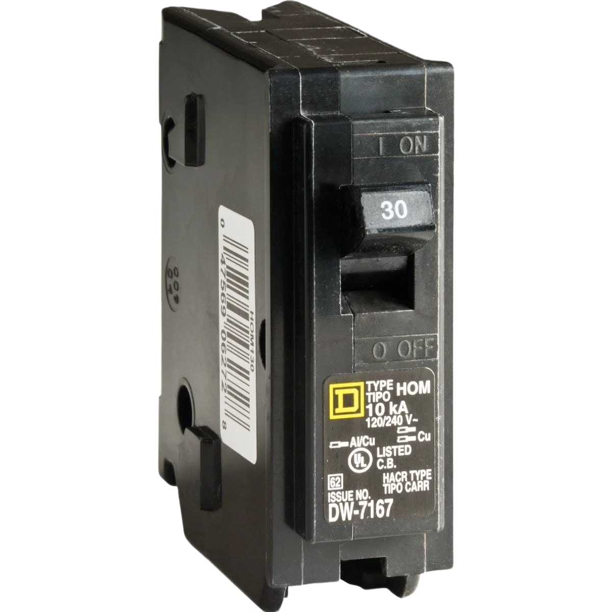 Comfortable Square D Homeline 30A Single-Pole Circuit Breaker Fashionable