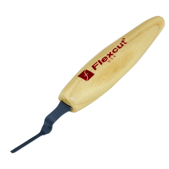 High-Grade Flexcut Dogleg Chisel Micro Tool 1 16 in. Carefully Designed