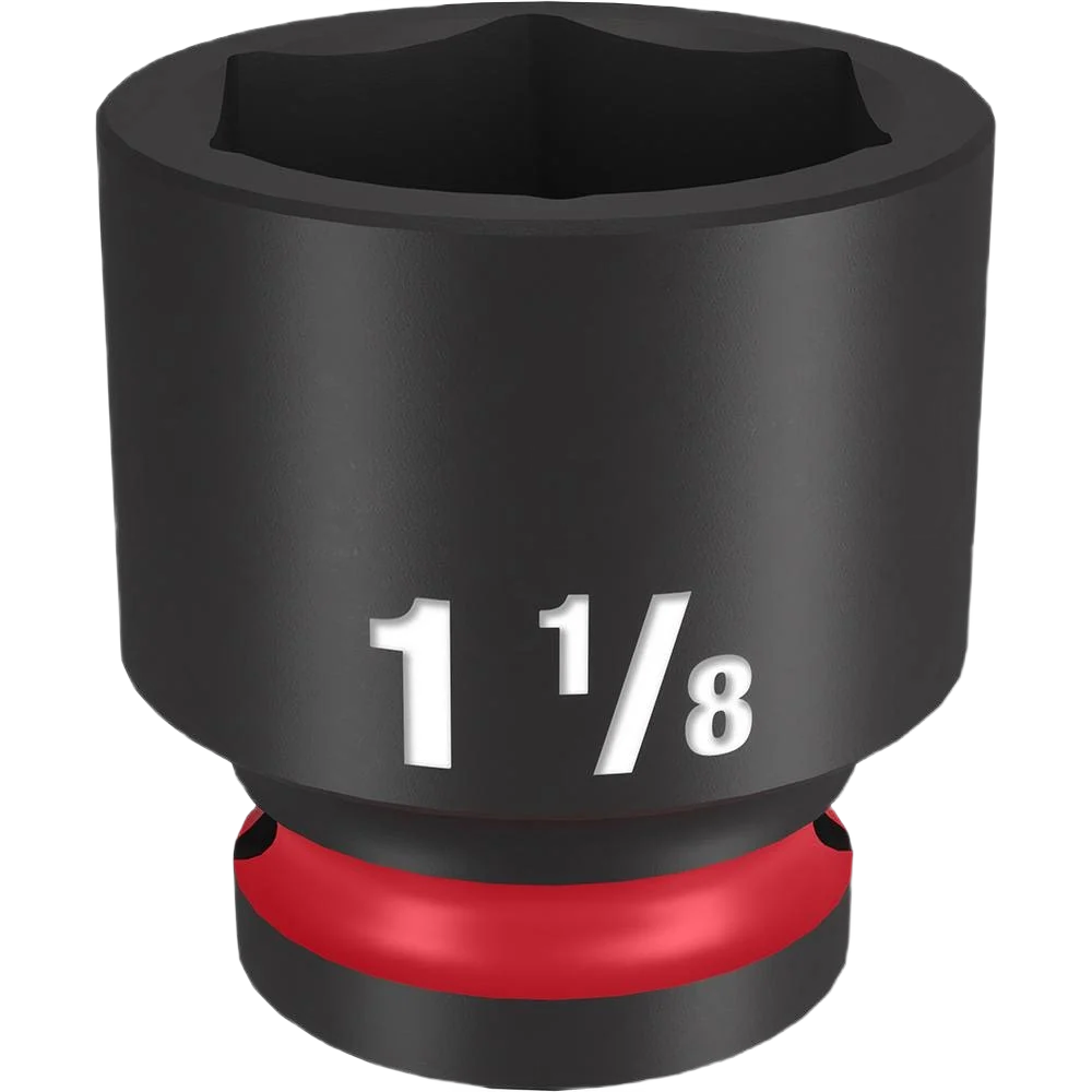 Luxury Milwaukee SHOCKWAVE™ Impact Duty™ 1 2 Drive 1-1 8 Standard 6 Point Socket Flexible