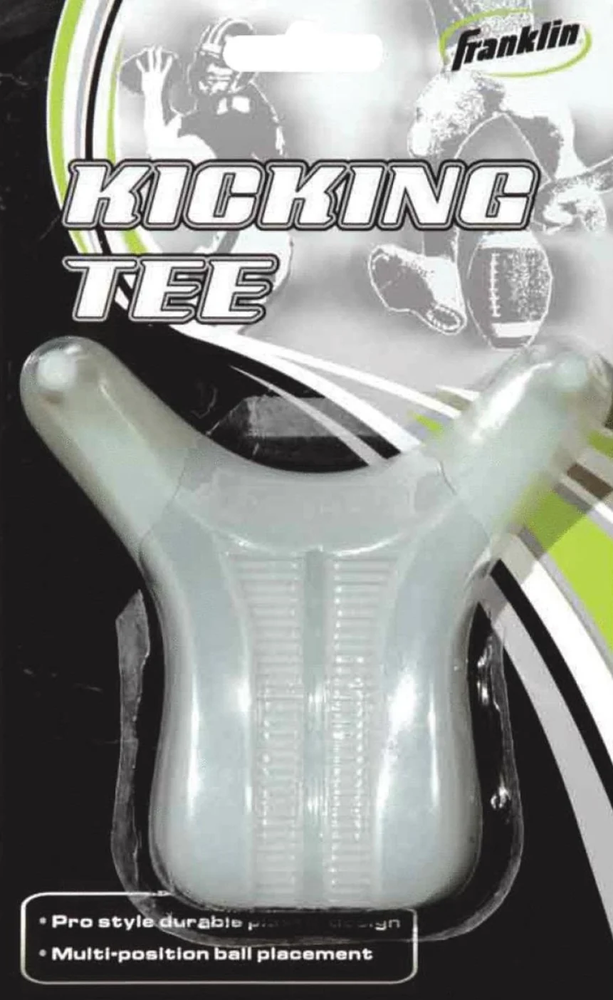 Exclusive Franklin Sports Clear PVC Kicking Tee Breathable