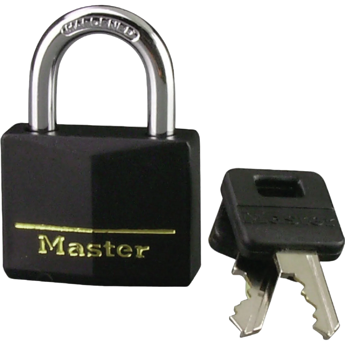 Crafted Master Lock 1-9 16 In. Black Covered Keyed Different Padlock Exclusive