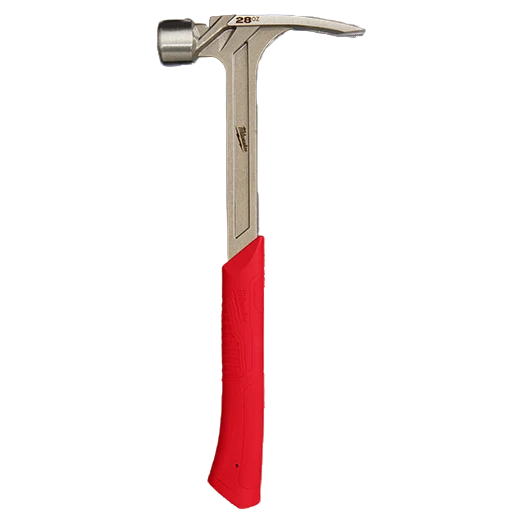 Contemporary Milwaukee 28-oz Milled Face Framing Hammer Artisan