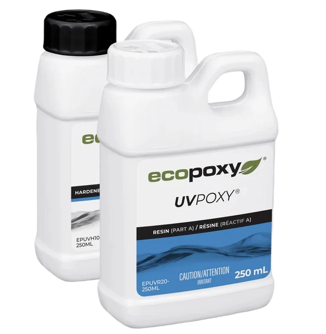 Natural EcoPoxy UVPoxy Kit 500ml Smooth