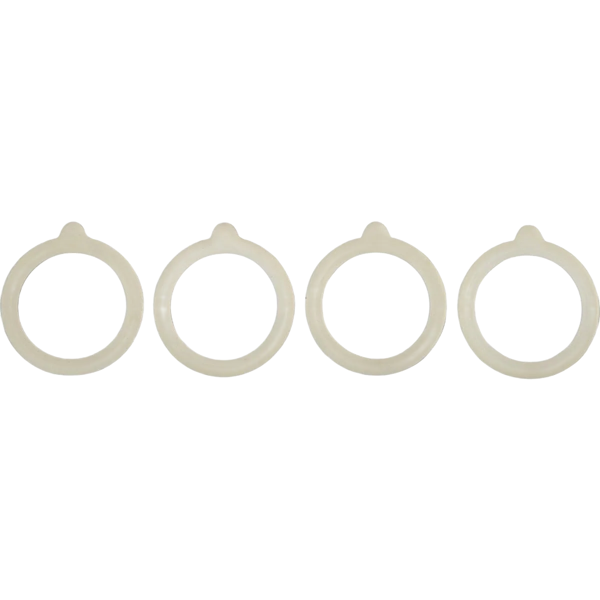 Reusable Harold Import Silicone Canning Jar Ring 4-Pack Trusted