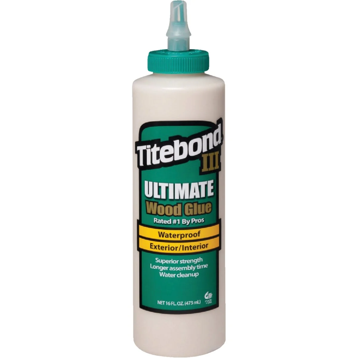 Original Design Titebond III Waterproof Wood Glue 16 oz. Secure