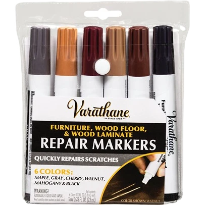 Authentic Rust-Oleum Varathane Wood Repair Markers 6 count Solid