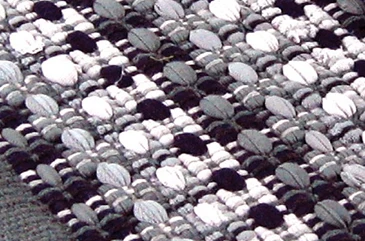 Minimalist Michaelian Home York Gray Rag Rug 2 x 3 ft. Exclusive