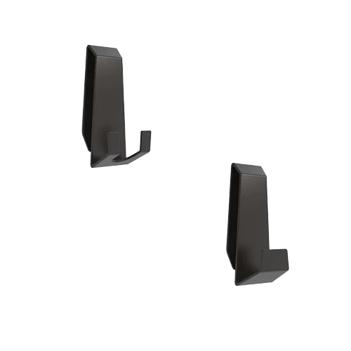 High-Performance Better Living Matte Black Facet Hook Set 2-Pack Reusable
