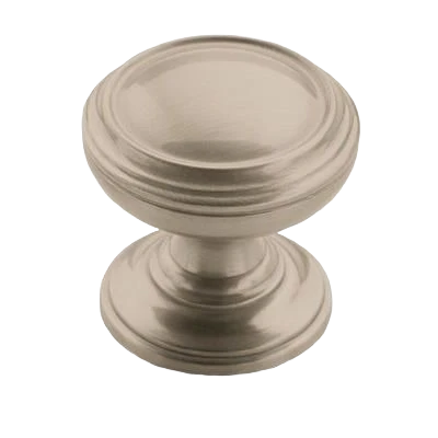 Enhanced Amerock Revitalize 1-1 4 Diameter Satin Nickel Cabinet Knob Relaxed