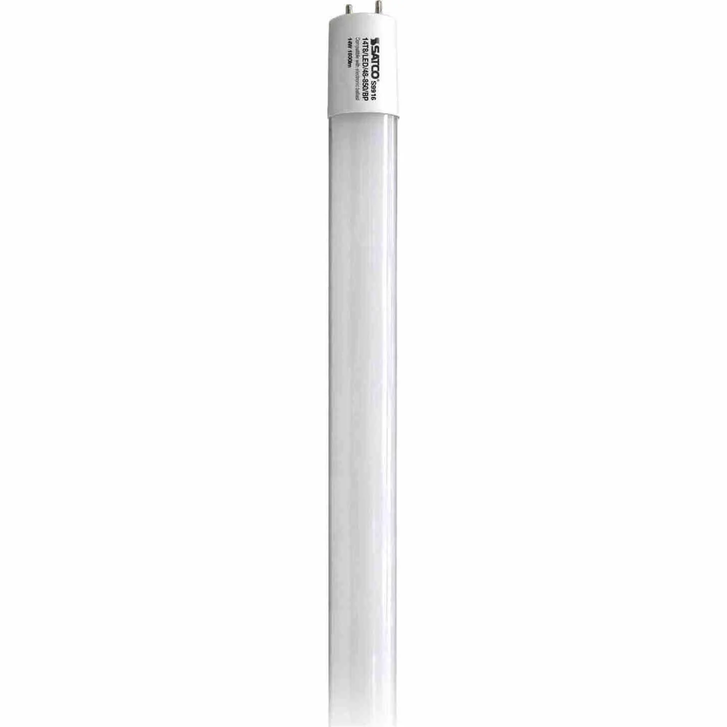 Contemporary Satco 14 Watt T8 LED Natural Light Medium Bi-Pin Base Tube Light Bulb 4 ft. Official