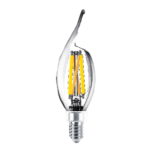 Relaxed Philips 60 W Soft White Candelabra LED Light Bulb 3-Pack Environmentally Friendly