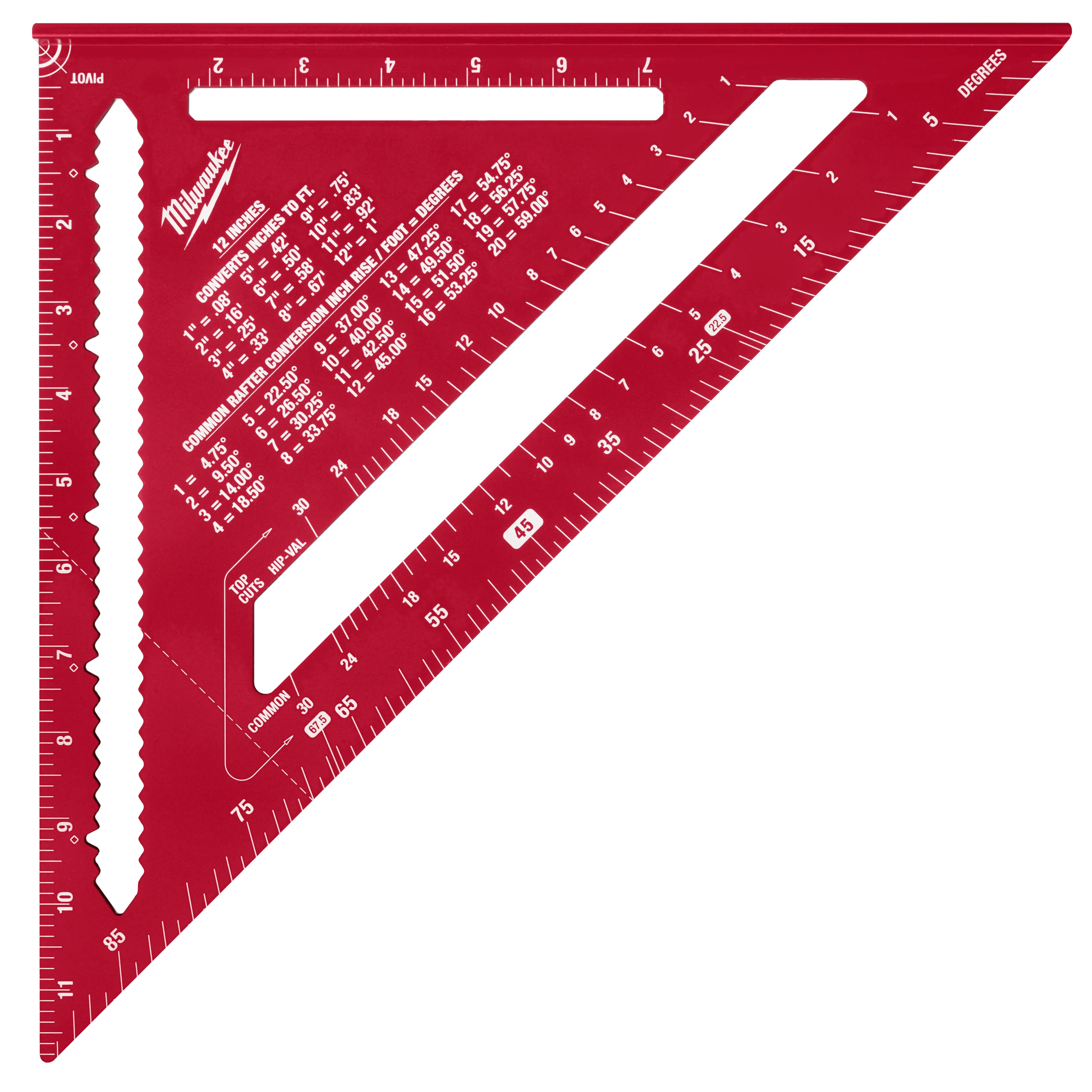 Versatile Milwaukee 12 Rafter Square Prestigious