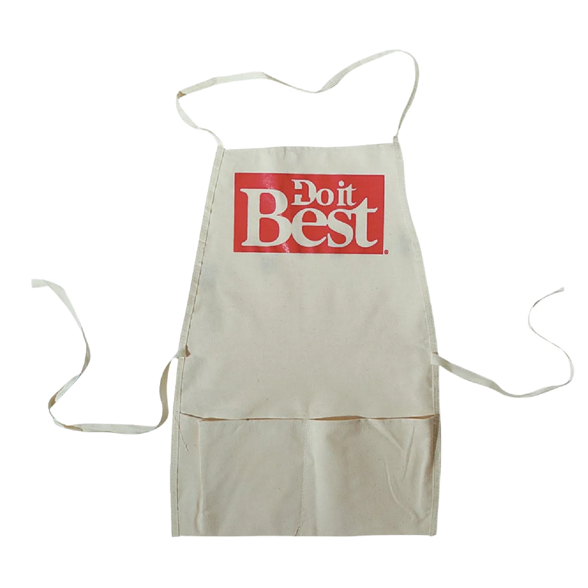 Easy-to-Use Do it Natural Heavy-Duty Canvas Bib Apron Solid