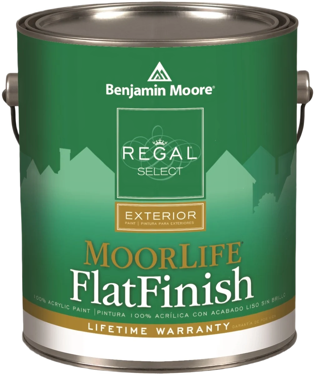 Smart Benjamin Moore Moorlife 4X Flat Tintable Base Exterior Paint 1 Quart Verified